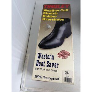 Tingley Western Boot Saver Rubber Overshoes SZ XL 11-13  Open Box